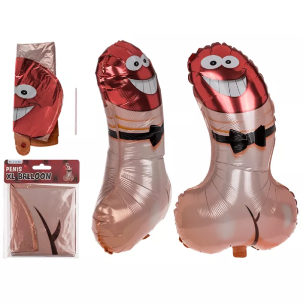 Balónek penis 44,5x 74cm