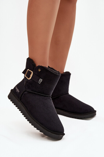 Dámské Sněhule S Přezkou Wrangler 20253091.25Y Černé 39