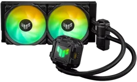 ASUS TUF GAMING LC II 240 ARGB černá / 2x 120mm / 29 dB @ 2000 RPM / 67 CFM / AMD + Intel (90RC00U1-M0UAY0)
