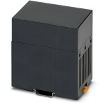 Phoenix Contact CM 75-LG/H 35/BO BK pouzdro na DIN lištu plast 5 ks