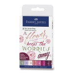 Popisovače Faber-Castell Pitt Artist Pen Hand Lettering 8 kusů