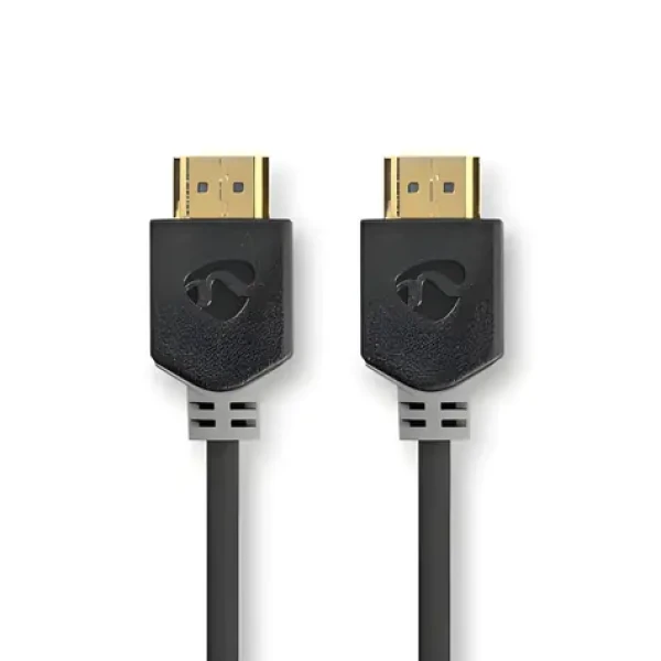 Nedis Ultra High Speed HDMI 2m antracit / Kabel HDMI / 8K 60Hz / 48 Gbps / Ethernet (CVBW35000BK20)