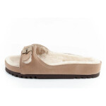 Scholl Iconic MEG Taupe W F303171062 dámské žabky 38