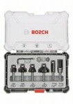 BOSCH 2607017468 / Sada fréz s 6mm vřetenem TrimEdging / 6 ks (2607017468)