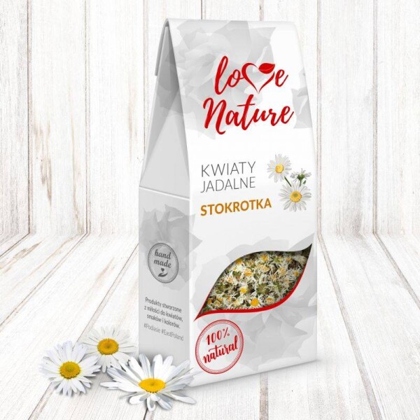 Jedlé květy sedmikráska 15g 100% přírodní - Love Natur