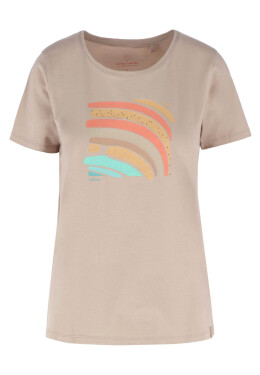 Volcano T-Shirt T-SHORE Beige