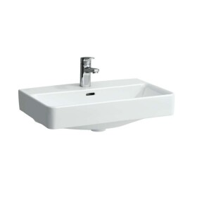 Laufen - Pro S Umyvadlo Compact, 60x38 cm, 1 otvor pro baterii, bílá H8189590001041