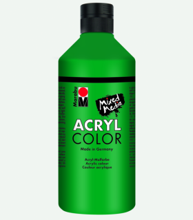 Akrylová barva Marabu Acryl Color 500 ml - zelená sytě 067