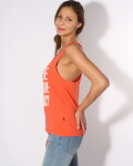 WESC MESSAGE HOT CORAL dámská tílko - S