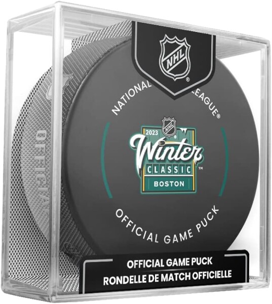 Inglasco / Sherwood Puk Winter Classic 2023 Official Game Puck