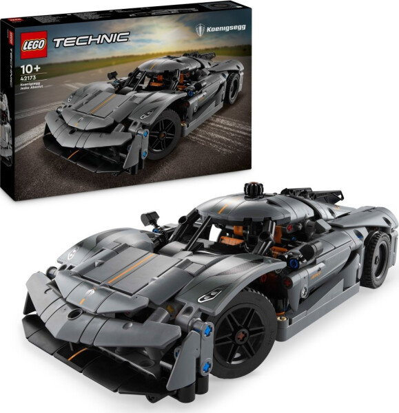 LEGO® Technic 42173 Šedé hyperauto Koenigsegg Jesko Absolut - LEGO® Technic