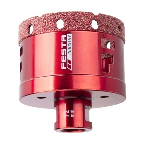 Korunka vykružovací diamantová, 72mm, M14, PROFI, FESTA INDUSTRY