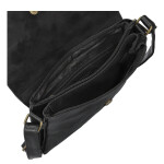 Praktická dámská crossbody kabelka Mirna, černá