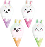 Mačkací králíčková zmrzlina s obličejem