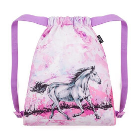 Bagmaster školní sáček na přezůvky/tělocvik DOPI 24 A – koně