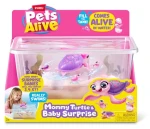 ZURU Pets Alive Herní figurka Mama Turtle Baby Surprise