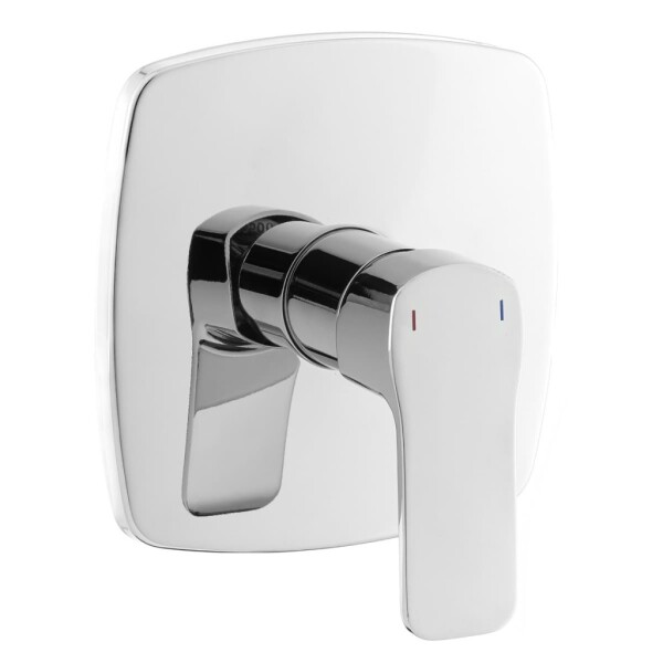 Sprchová baterie SAT Cube Way včetně podomítkového tělesa chrom CU210 CU210