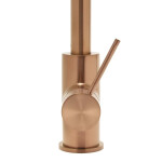 Dřezová baterie SAT Aurum s vytahovací sprškou, 2 proudy broušená rose gold SATBAUR286BRG SATBAUR286BRG