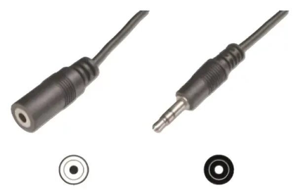 Goobay / Prodlužovací audio kabel / Jack 3,5 mm / 3 m (50432)