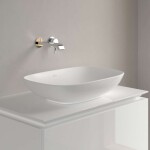 VILLEROY & BOCH - Loop&Friends Umyvadlo na desku, 62x42 cm, s přepadem, CeramicPlus, alpská bílá 4A5000R1