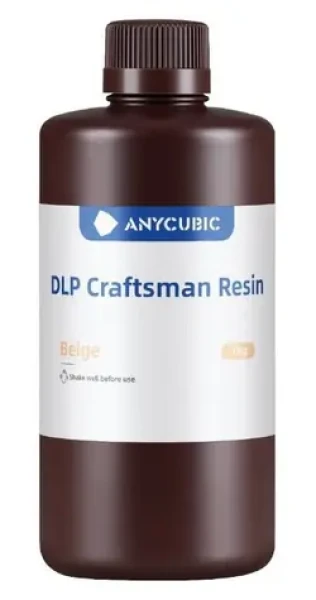 Anycubic Craftsman DLP Resin béžová 1 kg / DLP pryskyřice - tekutý tiskový materiál / 365-405 nm (SDHLBG-104C)