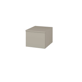 Dřevojas - Nízká skříňka DOS SNZ1 40 - M05 Béžová mat / Bez úchytky T31 / M05 Béžová mat 281472D