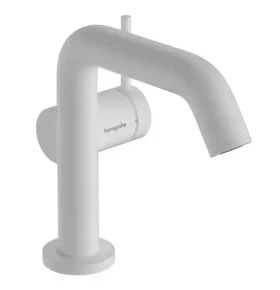 Hansgrohe Tecturis S - Umyvadlová baterie s výpustí Push-Open | CoolStart | EcoSmart | matná bílá (73320700)