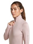 ICEBREAKER Wmns 260 Tech LS Half Zip, Pink Quartz velikost: XS