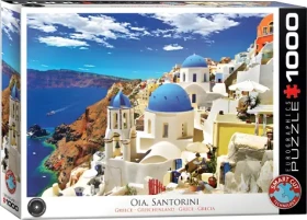 EUROGRAPHICS Puzzle Oia, Santorini, Řecko