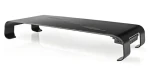 Nedis Stojan pod monitor s USB hubem / Stojan na monitor / nosnost 18 kg / USB hub 4x USB 3.0 (ERGOMFSU3400BK)