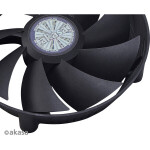 Akasa AK-CC1108HP01 Sunflower Mini-Top-Flow / chladič CPU s 120mm ventilátorem / pro AMD socket AM3+AM4 (AK-CC1108HP01)