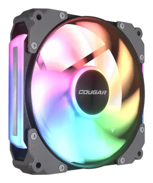 COUGAR Apolar 120 ARGB Reverse Blade černá / Ventilátor / 120 mm / 75,4 CFM / PWM / ARGB (CF-ARB12HB-RGB)