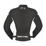 Dámská moto bunda Richa Gotham 3 černo/bílo/růžová - XS