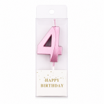 Cake star Dortová svíčka Rose Gold č.4