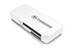 Transcend RDF5 čtečka paměťových karet bílá / USB-A 3.1 Gen 1 / SDXC / microSDXC / UHS-I (TS-RDF5W)