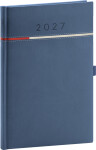 Diář 2027: Tomy - modročervený, týdenní, 15 x 21 cm