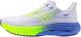 Mizuno Wave Rider 29 White/Lightning Yellow/Ultramarine - Běžecké boty Mizuno WAVE RIDER 29 J1GD250371 Velikost obuvi v EU: 40