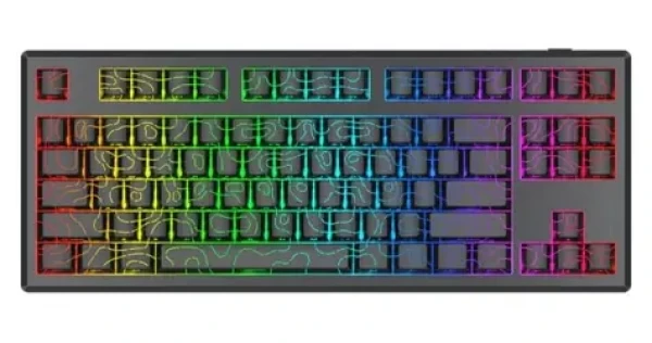 Redragon Uranus PRO K732MC-RGB-PRO černá / Herní klávesnice / mechanická / Redragon switches / RGB / USB / US (K737B-RGB-PRO)