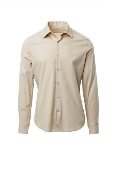 Pánská košile Payper FLORENTIA Barva: Béžová Duna, Velikost: 40 (S00024P0511102640)