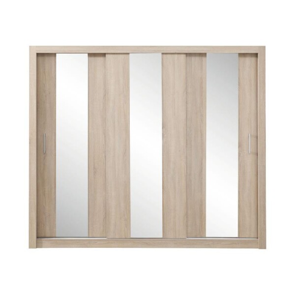 Šatní skříň Duca I 250 Barva korpusu: Dub Sonoma, Rozměry: 250 cm