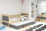 Dětská rozkládací postel Rico II 90x200 cm borovice