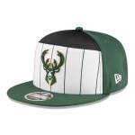 New Era Pánská kšiltovka Milwaukee Bucks NBA 2025-26 Tip-Off 9FIFTY Split Panel Snapback