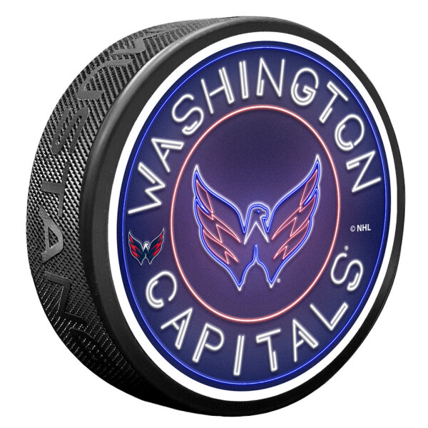 Mustang Puk Washington Capitals NHL Neon