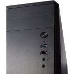 Fractal Design Core 1100 / mATX / bez zdroje / černá (FD-CA-CORE-1100-BL)