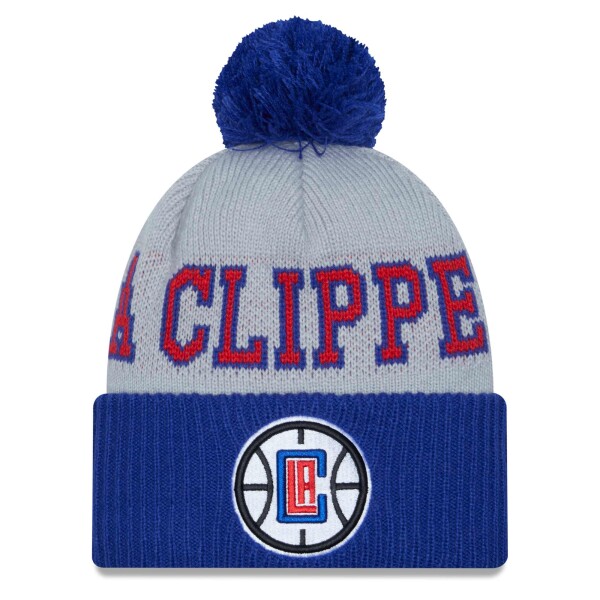 New Era Pánská zimní čepice Los Angeles Clippers NBA 2023 Tip-Off Sport Knit
