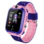 Izoxis Hodinky dětské Smart watch Q12 růžové LBS lokátor