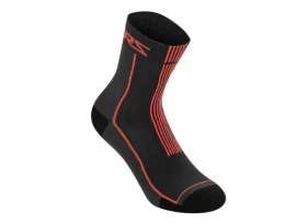 Alpinestars Summer 15 ponožky black/bright red vel. S (37 - 40)