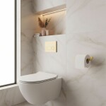 REA - Držák na toaletní papír 109 Til Brush Gold REA-88047