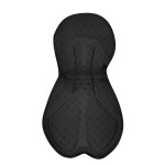 Kraťasy FORCE COMFORT 2 do pasu s vložkou, černé (Barva černá, velikost XXL)
