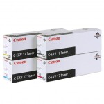 Canon C-EXV17 C, azurový, 0261B002 - originální toner